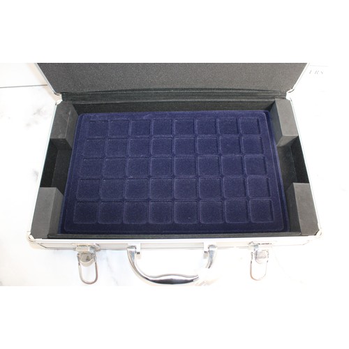 363 - Coin Case With Coin Trays Inside