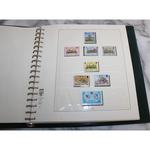 364 - Folder Containing ISLE OF MAN Unfranked Collectable Stamps The General And Postal History Of The Isl... 