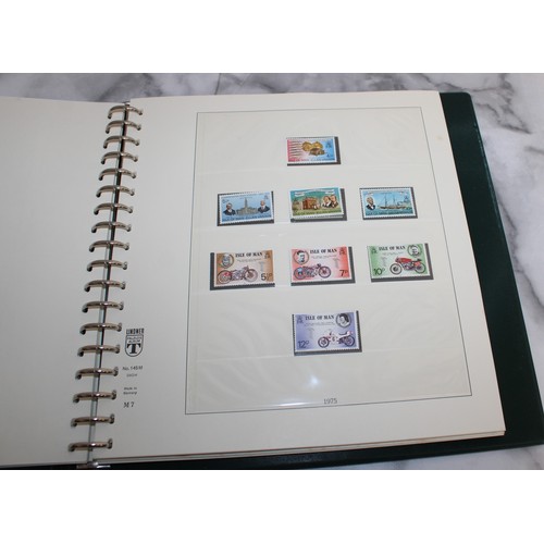 364 - Folder Containing ISLE OF MAN Unfranked Collectable Stamps The General And Postal History Of The Isl... 