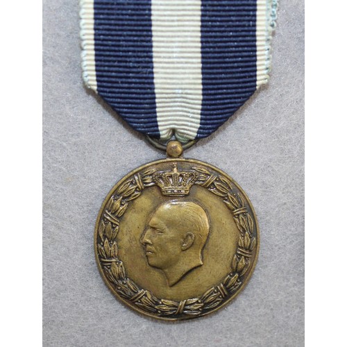 337 - Greek War Medal/Pakistan Democracy Medal/Pakistan Independence Medal 3035234 SEP SULTAN MOHD 8 PUNJA... 