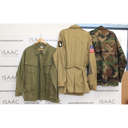 294 - 3 x Airborne Jackets 2 With Trousers - Size Information in Pictures