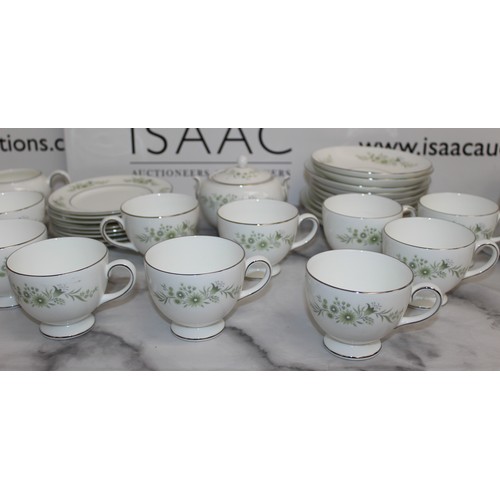 46 - Wedgewood Bone China Tea Set Items, Also A Collection Of Other Tea Pots Etc
All Various Conditions
C...