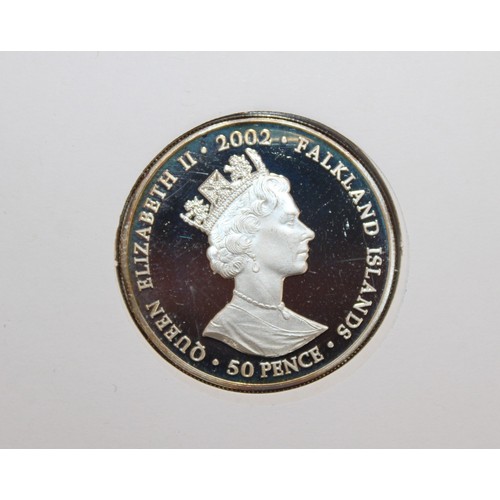 307 - The Queen's Golden Jubilee Silver Coin First Day Cover