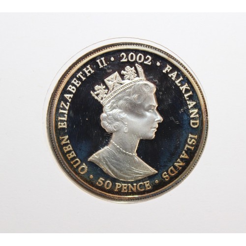 310 - The Queen's Golden Jubilee Silver Coin First Day Cover