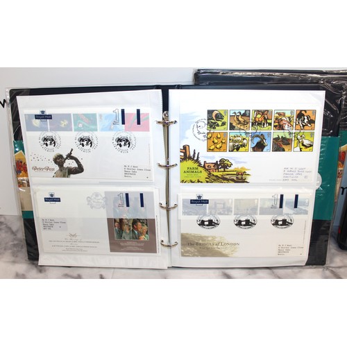 366 - 3 x Albums Containing First Day Covers