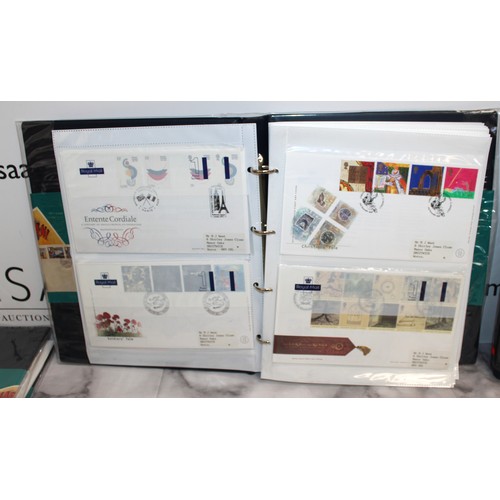 366 - 3 x Albums Containing First Day Covers