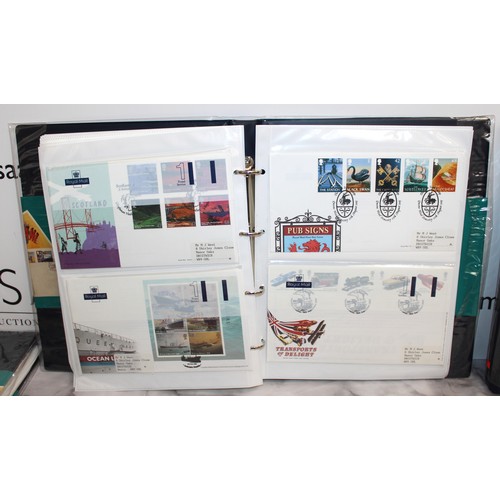 366 - 3 x Albums Containing First Day Covers