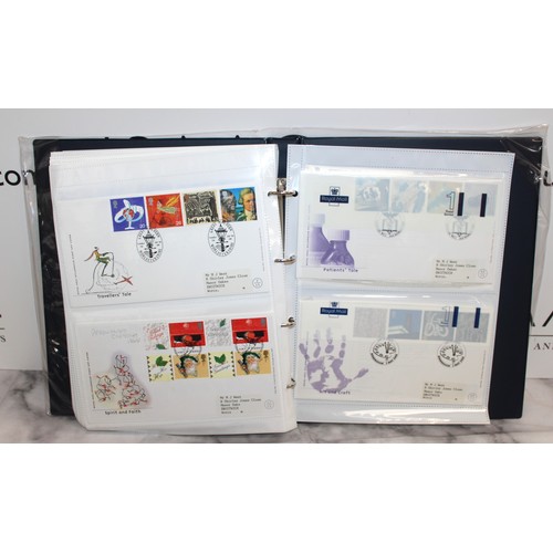 366 - 3 x Albums Containing First Day Covers