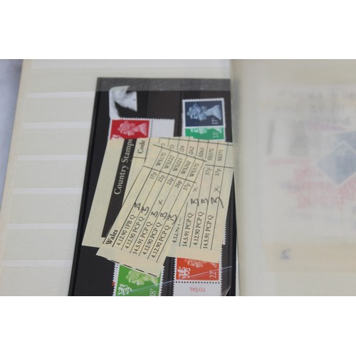 367 - A Quantity Of Stamps Some In Albums Including Franked And Unfranked Stamps