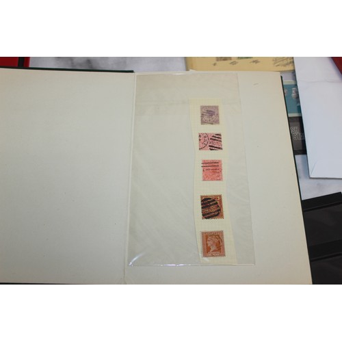 367 - A Quantity Of Stamps Some In Albums Including Franked And Unfranked Stamps