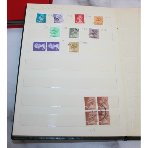 367 - A Quantity Of Stamps Some In Albums Including Franked And Unfranked Stamps