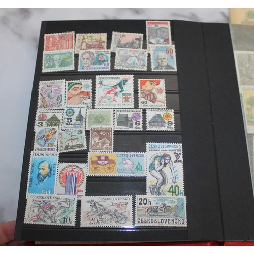 367 - A Quantity Of Stamps Some In Albums Including Franked And Unfranked Stamps