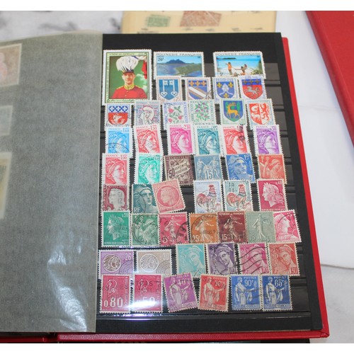 367 - A Quantity Of Stamps Some In Albums Including Franked And Unfranked Stamps