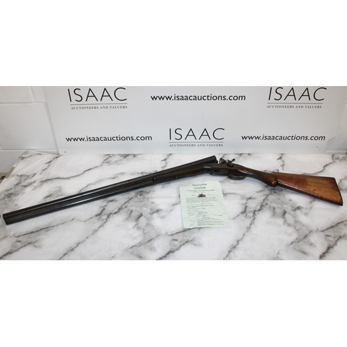 328 - Belgium Double Barrel Shotgun- No Name No 207948 With Deactivation Certificate
PROOF OF AGE WITH I.D... 