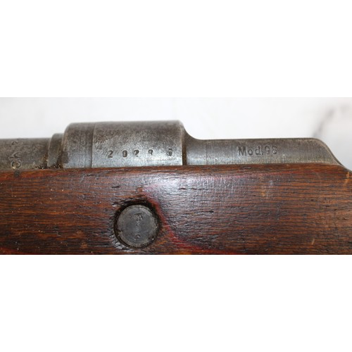 331 - German B/A Mauser Rifle With Deactivation Certificate No 2028
Proof On Age With I.D On Collection
Co... 