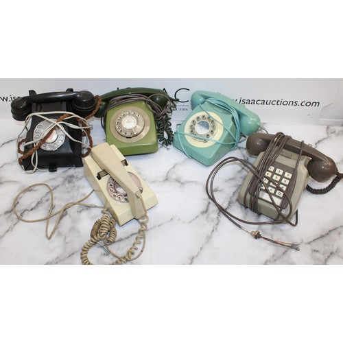 200 - A Selection Of Vintage Telephones ALL UNTESTED