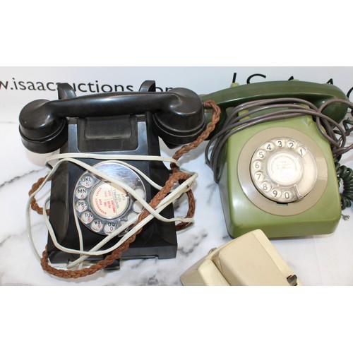 200 - A Selection Of Vintage Telephones ALL UNTESTED