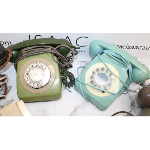 200 - A Selection Of Vintage Telephones ALL UNTESTED