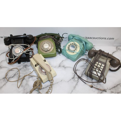 200 - A Selection Of Vintage Telephones ALL UNTESTED