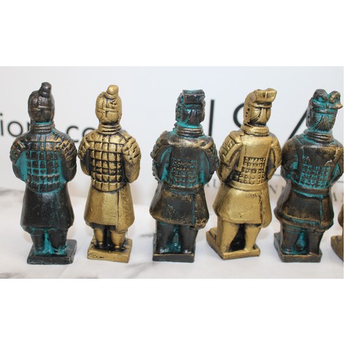 232 - 10 x Oriental Figurines Tallest-11.5cm