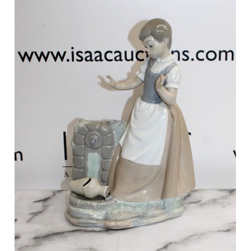 48 - Two NAO Figurines Inc-Morning Breeze Length 30cm & Girl With Broken Water Vase Height 30cm
COLLECTIO...