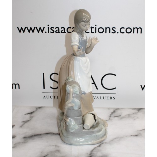 48 - Two NAO Figurines Inc-Morning Breeze Length 30cm & Girl With Broken Water Vase Height 30cm
COLLECTIO...