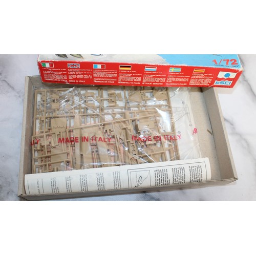 963 - 3 x Boxed ESCI Military Air Craft Model Kits