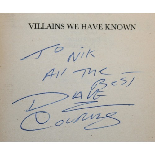 8 - REG KRAY Villains We Have Known Book Signed by Dave Courtney & Others...