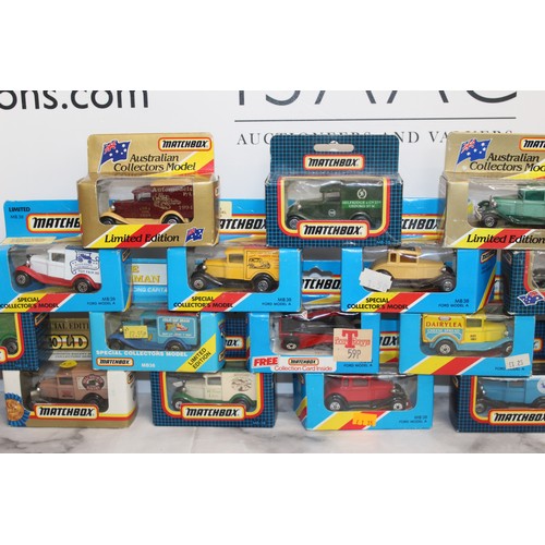 979 - 22 x Boxed Matchbox Die Cast Vehicles