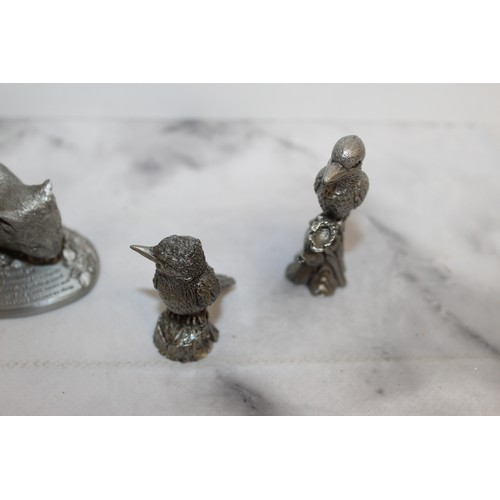 986 - Metal Mixed Animal Figurines