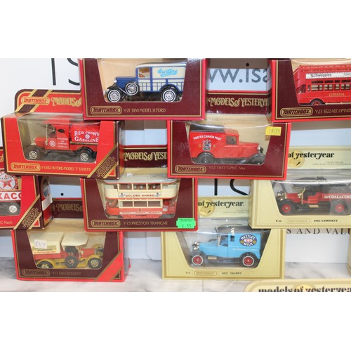 989 - A Quantity Of Boxed Models Of Yesteryear Vehicles