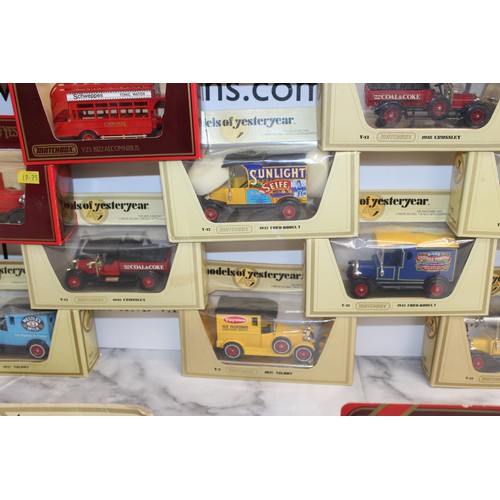 989 - A Quantity Of Boxed Models Of Yesteryear Vehicles