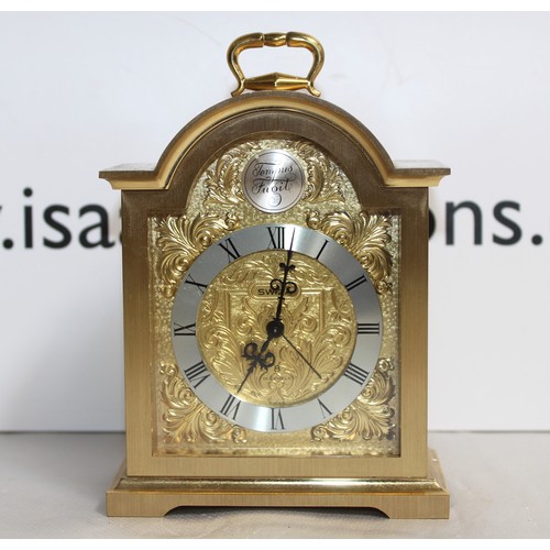 76 - A Swiza Tempus Fuiol Carriage Clock Height 16cm Untested
COLLECTION ONLY