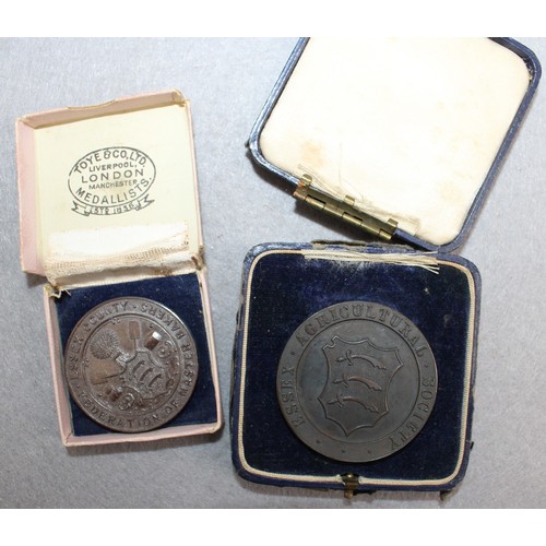 94 - Essex Agricultural Society and Essex County Master Baker Medallions