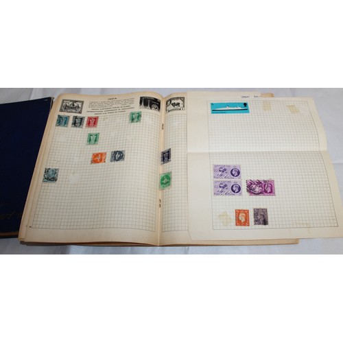 18 - 3 x Stamp Albums & Stamps...