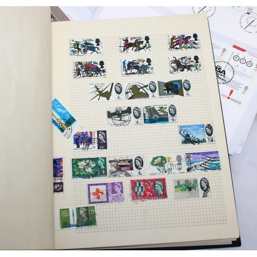 30 - Quantity Of World wide Stamps In Albums/Royal Mail First Day Covers/Etc...