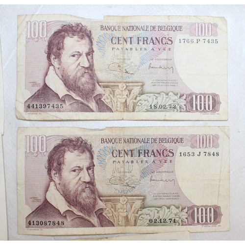 395 - Bank Notes Inc-20 Francs & 100 Cent Francs