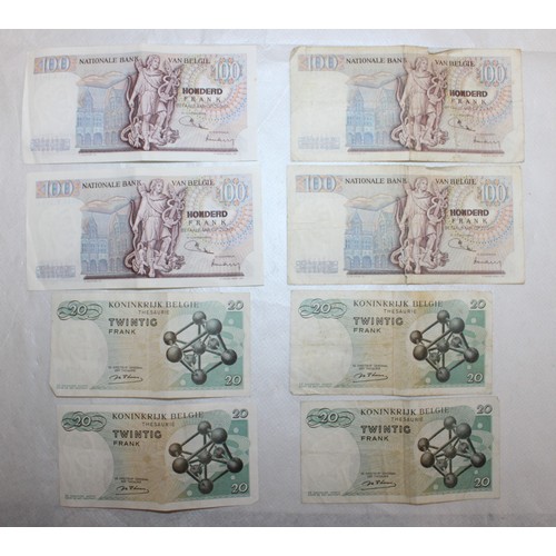 395 - Bank Notes Inc-20 Francs & 100 Cent Francs