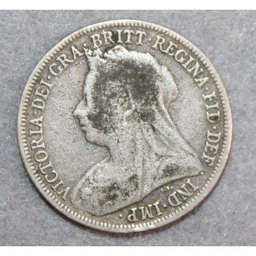 373 - 1900 One Shilling Coin