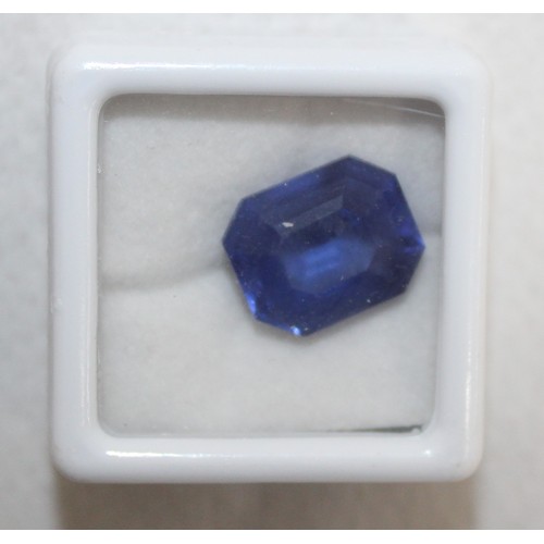 406 - 2 x GEMOLOGICAL INSTITUTE OF LABORATORY NATURAL TANZANITE & NATUARL RUBY With Original Laboratory Ce... 