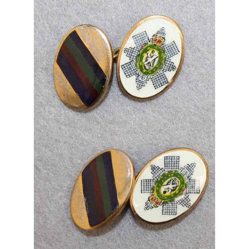 409 - 3 x Pairs Of Vintage Cufflinks