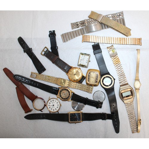 569 - Selection Of Watches Etc Untested Various Conditions