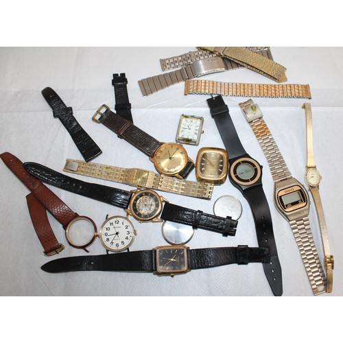 569 - Selection Of Watches Etc Untested Various Conditions