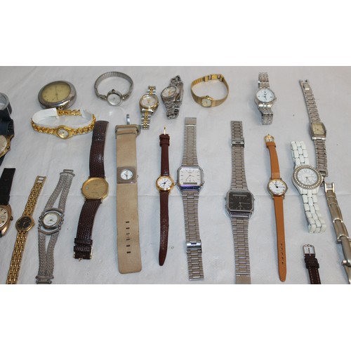 574 - A Quantity Of Watches All Untested