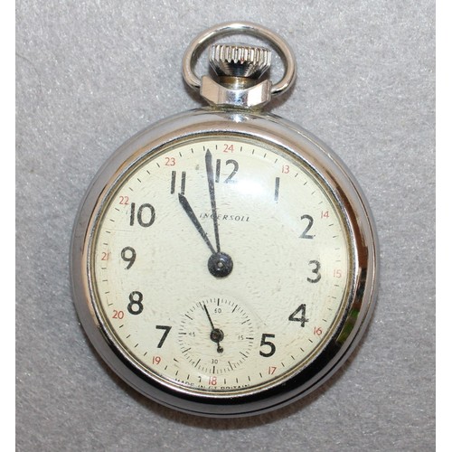 575 - INDERSOIL Pocket Watch Untested