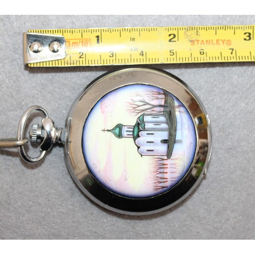 580 - Decorative Pocket Watch Untested