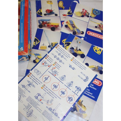 653 - Boxed Meccano Set Paper work Some Missing Pieces