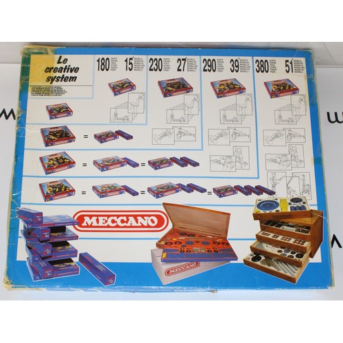 653 - Boxed Meccano Set Paper work Some Missing Pieces