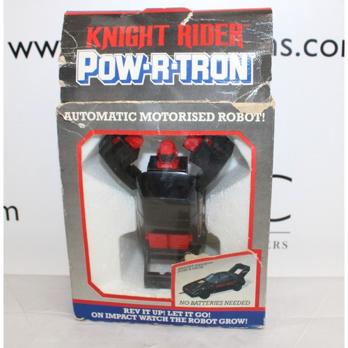 654 - Boxed ERTL Knight Rider Pow-r-tron No Batteries Needed