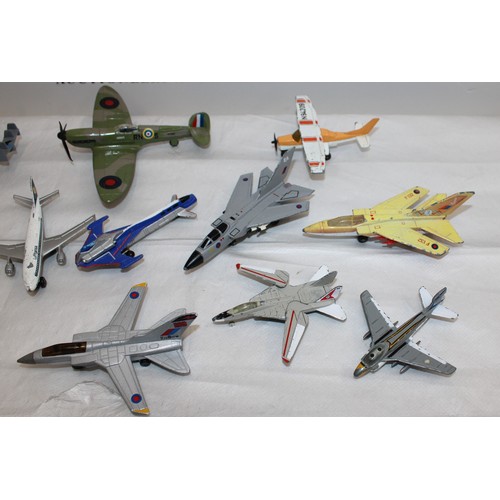 663 - Collection Of Model Air Craft Various Conditions Inc- Matchbox/Corgi Etc